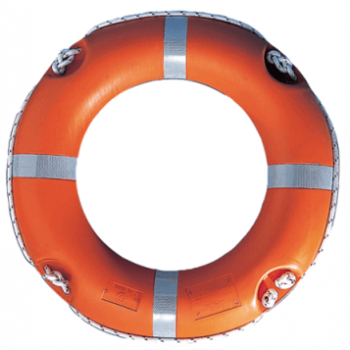 Koło ratunkowe 2,5 kg Eval z taśmą odblaskową śr. 75 cm, SOLAS/MED